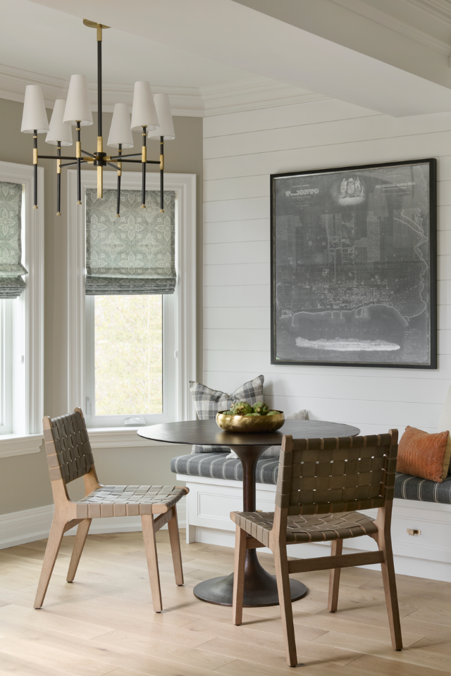 Kitchen dining area in cozy home